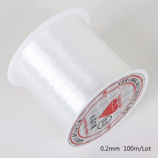 0.2-0.8mm non-elastic fishing line