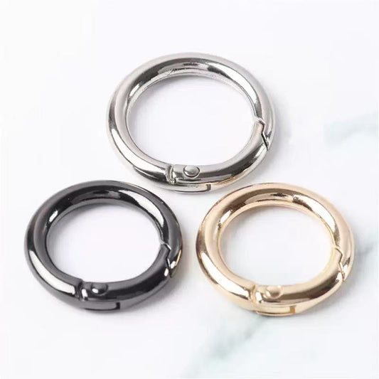 key rings （silver/gold/black）
