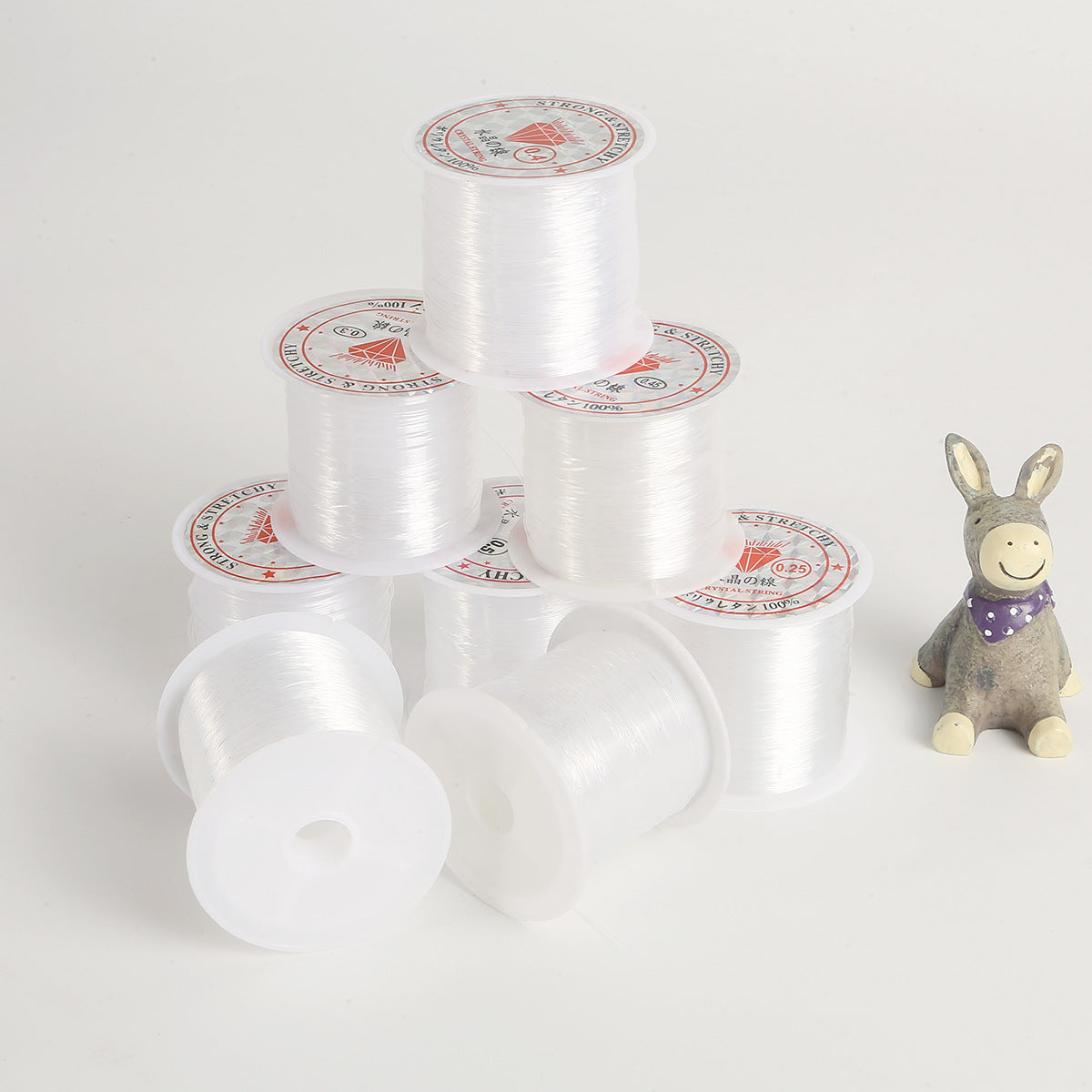 0.2-0.8mm non-elastic fishing line