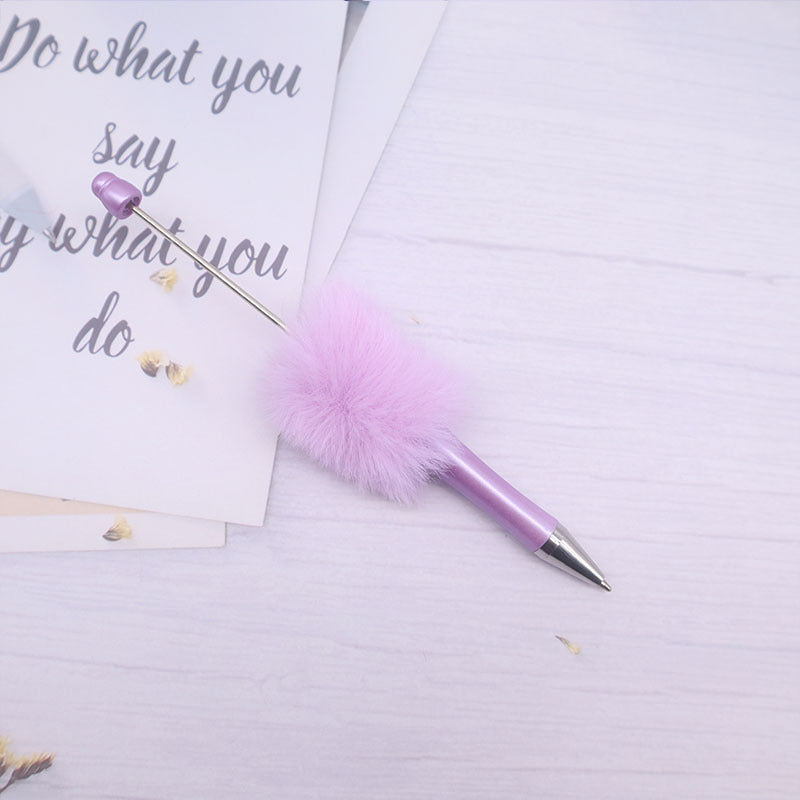 DIY fluffy pens